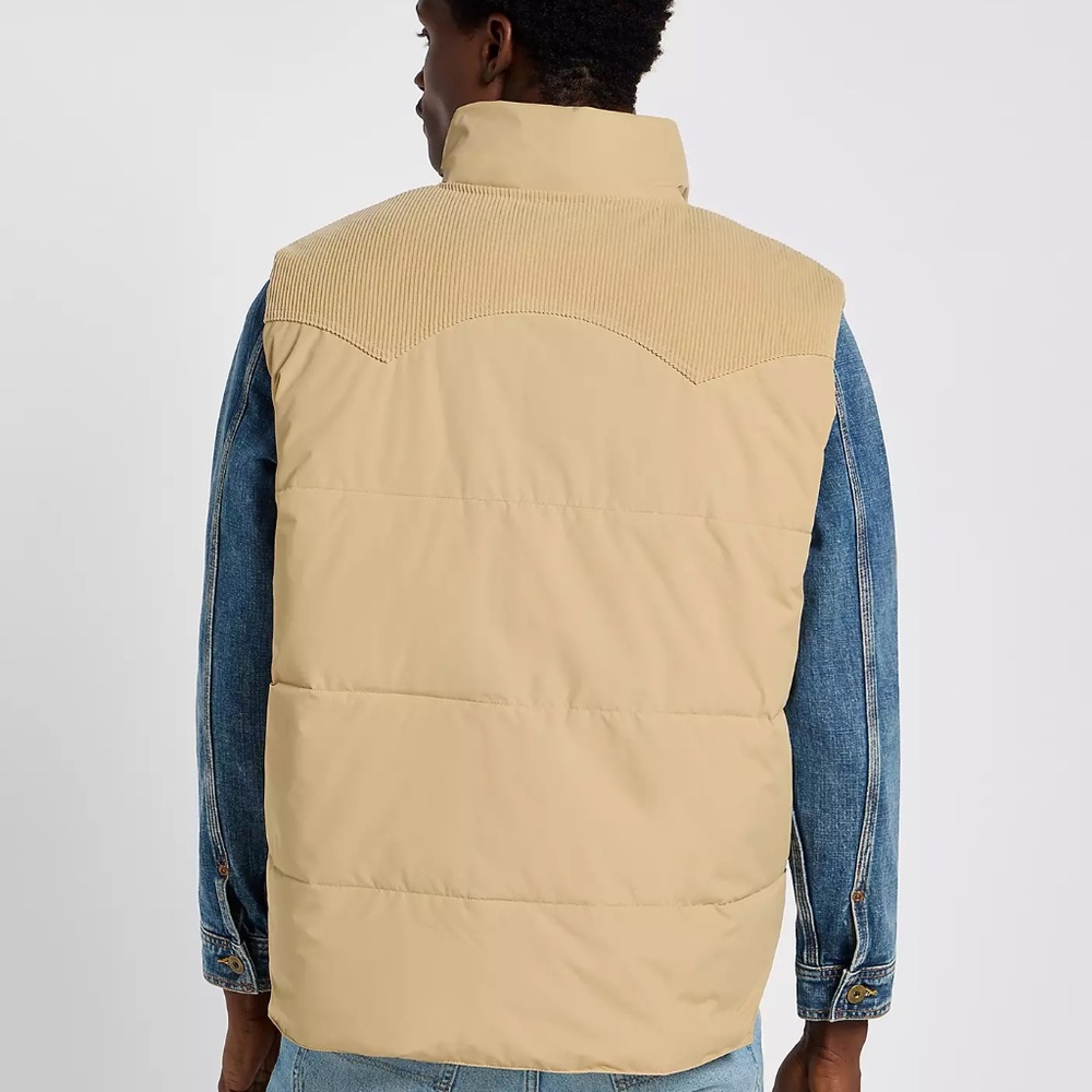 Lee- Men's- Reversible Western Puffer Vest-SZ XXL- NWT - Picture 10 of 10